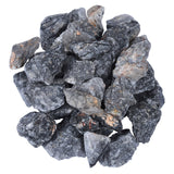 mookaitedecor quartz noir rutile brut, couleur naturelle et texture riche.