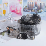 mookaitedecor sac velours cadeau avec pierres brutes quartz noir rutile.
