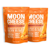 Moon Cheese cheddar Believe It emballage 2 paquets, collation pratique et protéinée