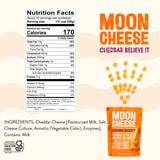Moon Cheese cheddar Believe It fromage 100% réel et riche en protéines