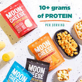 Moon Cheese cheddar Believe It snack riche en calcium pour le quotidien