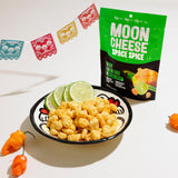 Moon Cheese gluten-free-label assure snack sûr pour sans gluten.