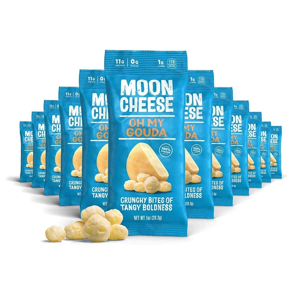 Moon Cheese Oh My Gouda bouchées croustillantes prêtes à déguster