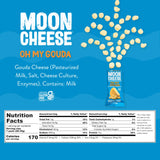 Moon Cheese Oh My Gouda emballage 12 sachets pour une collation pratique
