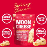 Moon Cheese sans gluten ceto, option adaptée pour régimes céto et sans gluten