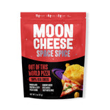 Moon Cheese Space Spice, morceau croquant parfait pour collation keto.