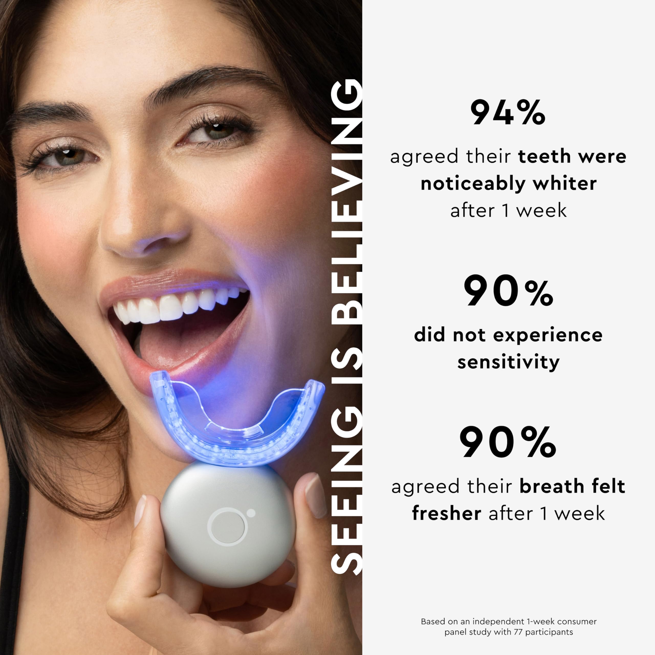 MOON dispositif blanchiment dentaire LED autonome et sans fil