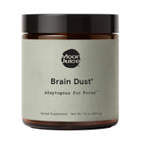 Moon Juice Brain Dust – Bouteille prête à soutenir la concentration et la clarté mentale.