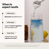 Moon Juice Magnesi-Om étiquette sans sucre et sans OGM