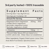 Moon Juice Magnesi-Om packaging élégant et clair