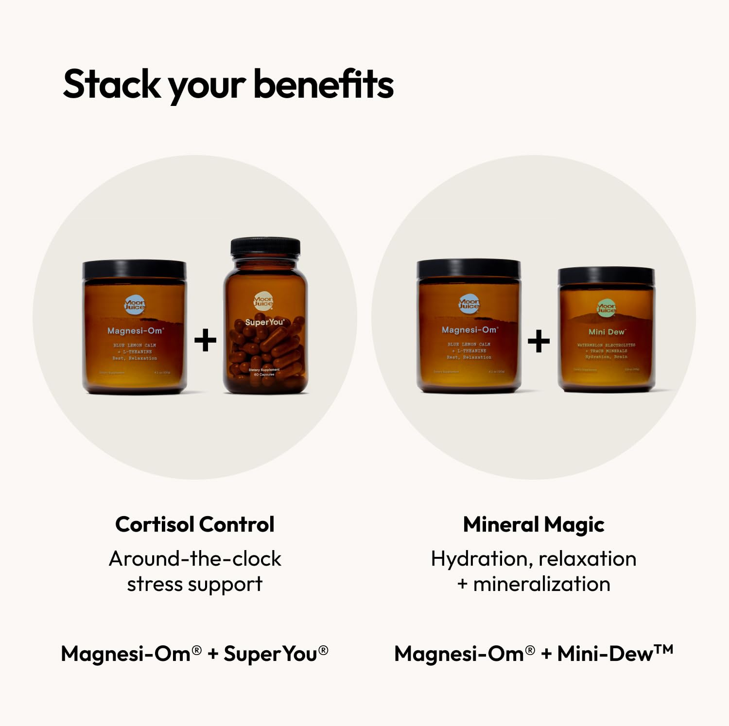 Moon Juice Magnesi-Om rituel du soir relaxant