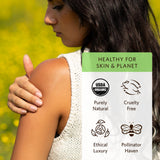 Moon Valley Organics Eczacalm – emballage éco-responsable et durable.