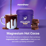 MoonBrew Bocal Nuit: emballage et rangement propres pour le mélange nocturne.