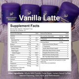 MoonBrew Vanilla Latte, doseuse, mesure précise pour une boisson réconfortante.