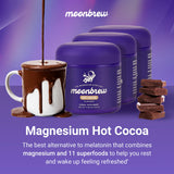 MoonBrew Doseur poudre chocolat chaud, mélange facile et rapide.