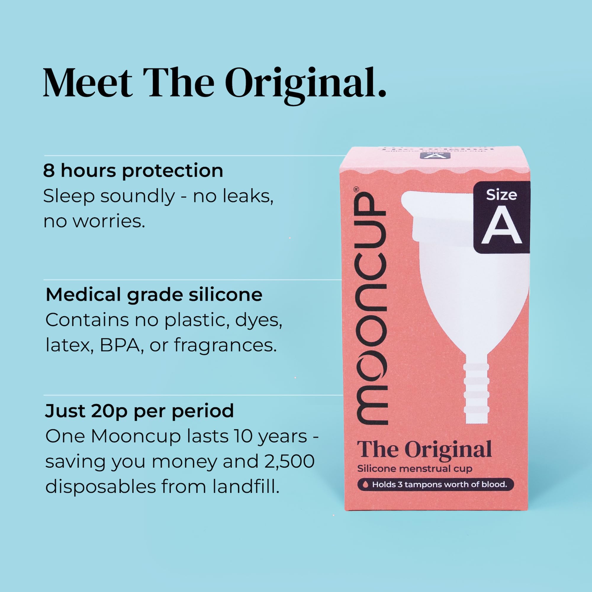 Mooncup éco-réutilisable: alternative écologique et économique.