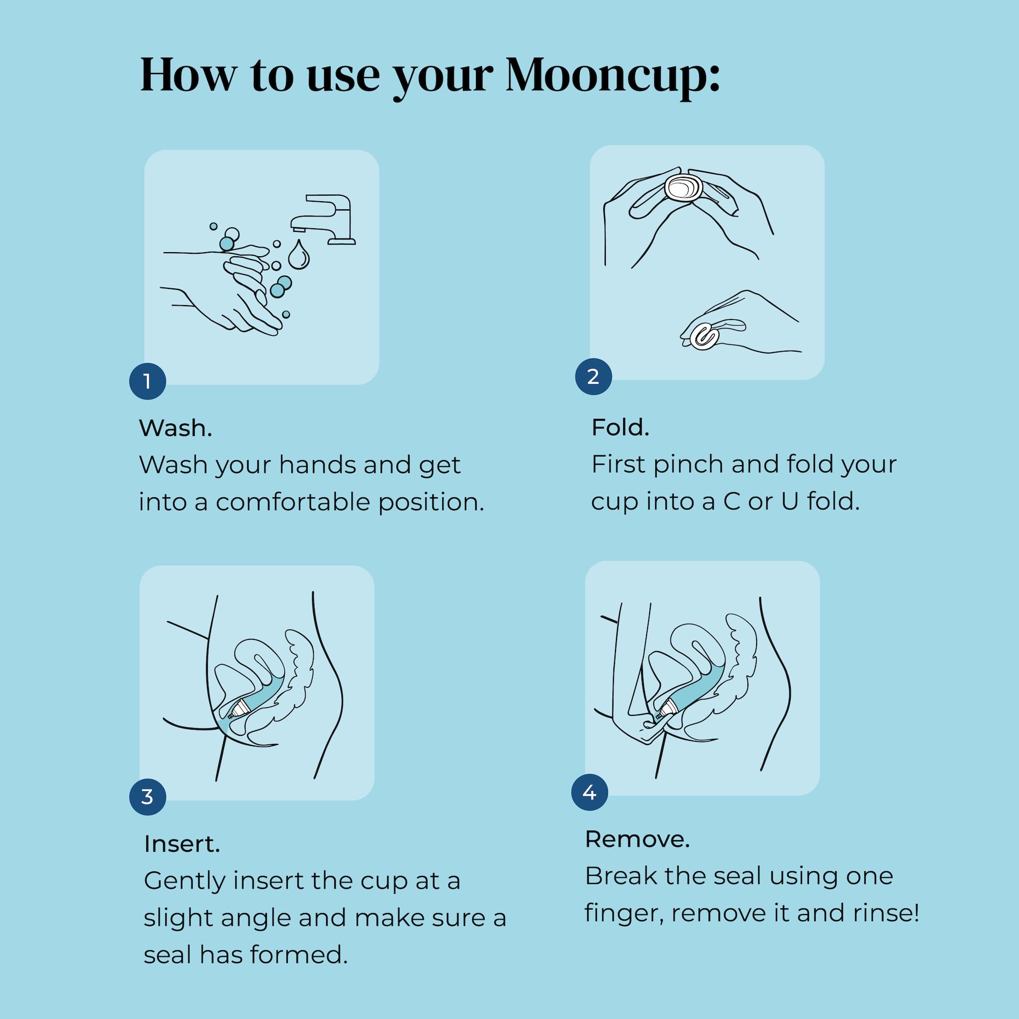 Mooncup usage jour et nuit: pratique au quotidien et pendant les nuits.