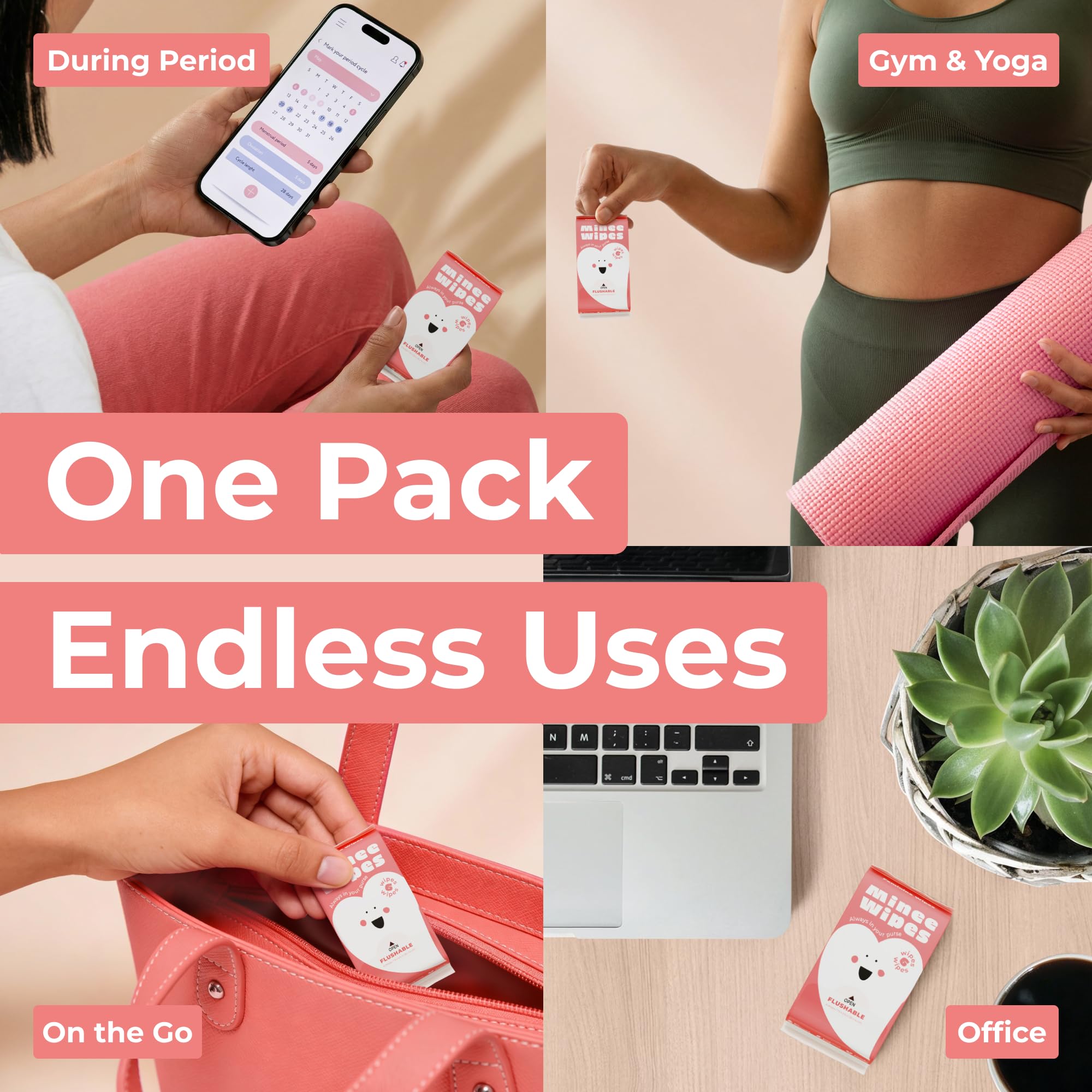 Composition MOONIES: 99% eau et aloe pour douceur et fraîcheur.