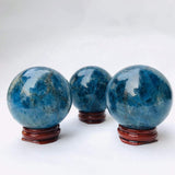 moonlightcrystal deco maison sphere apatite bleue devient point focal