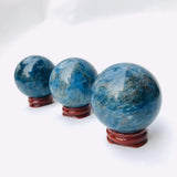 moonlightcrystal lumiere douce sphere bleue pour effet lumineux discret