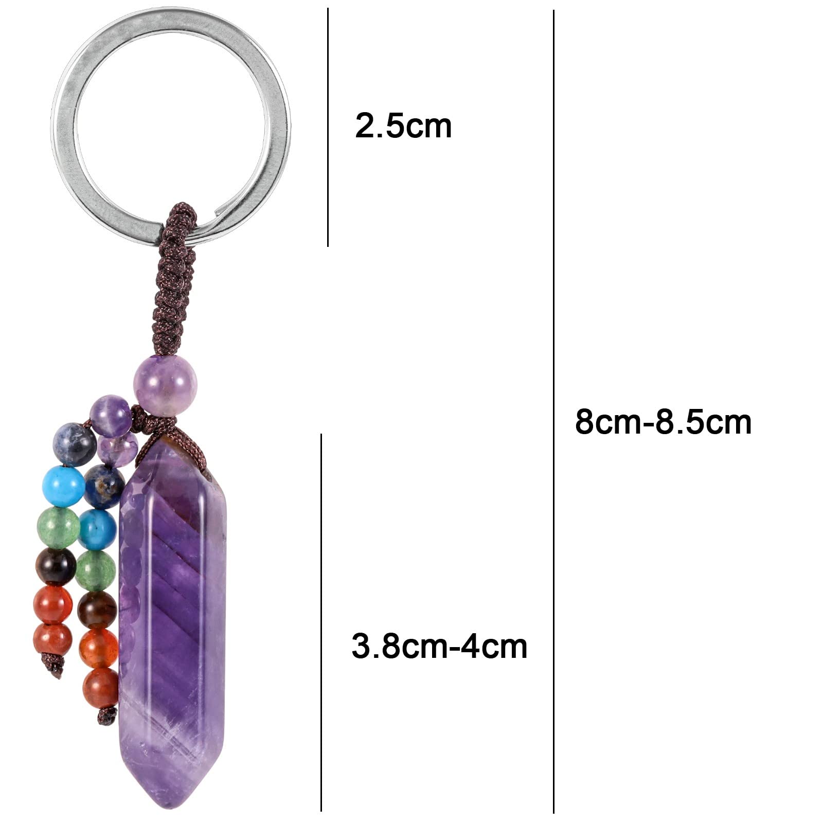 moonsix amethyste pierre naturelle pour énergie apaisante et beauté