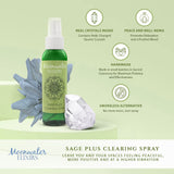Moonwater Elixirs Brume Pour Méditation Yoga: soutient la concentration et une ambiance paisible.
