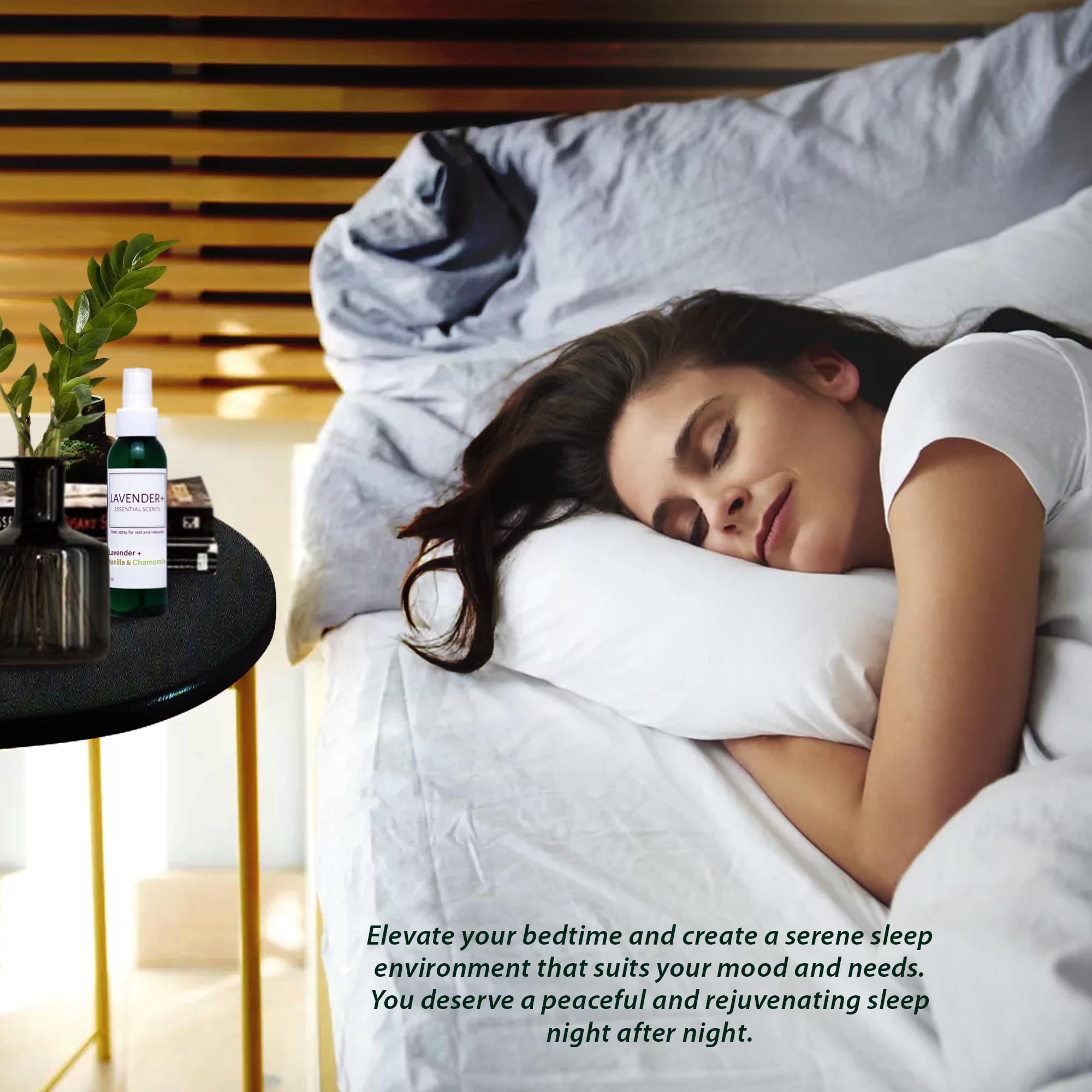 Moonwater Elixirs brume lavande pyjama confortable pour endormissement