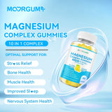 MOORGUMY gommes ashwagandha extrait, aperçu pour la gestion du stress potentiel.