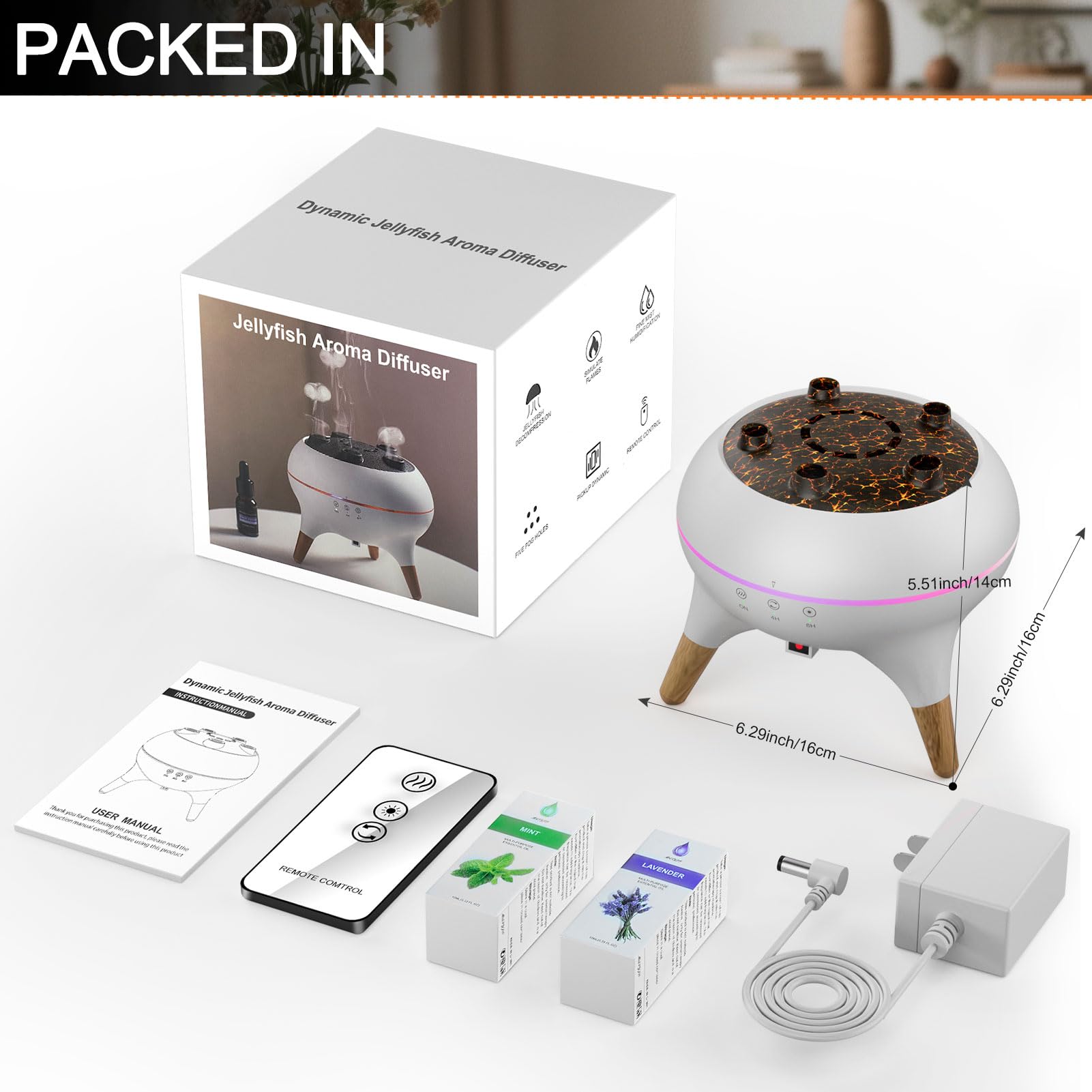 Diffuseur Mor bou silencieux pour nuits calmes et reposantes