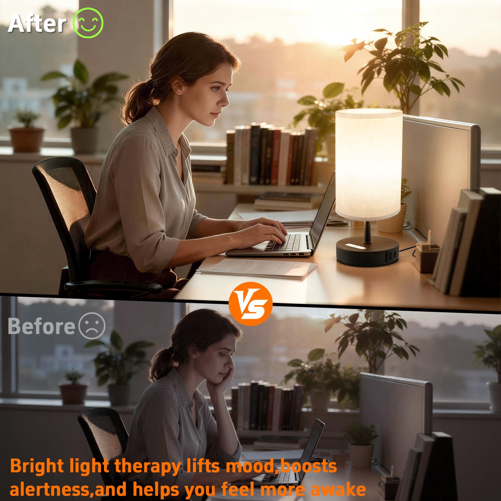 Moragin lampe therapy, diffusion 360 degrés dans votre espace