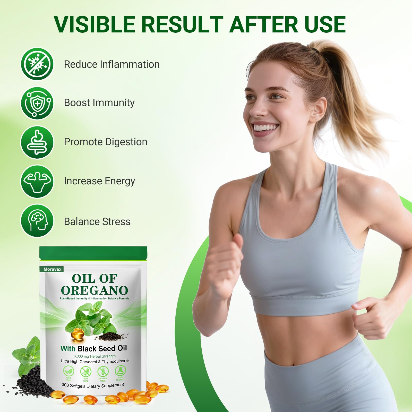 Moravax origine sauvage d'origan pour une huile pure.
