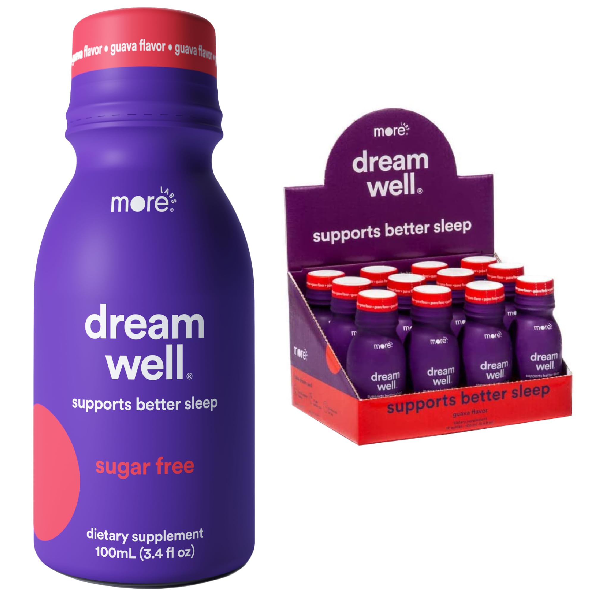 More Labs Dream Well – bouteille-pour-dodo : apaisante avant le coucher.