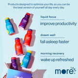 More Labs Liquid Focus : voyage-nomade, boisson prête à consommer en déplacement.