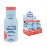 More Labs Morning Recovery, bouteille couleur pastèque prête à l’emploi pour réhydrater après une soirée.