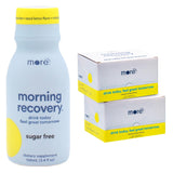 More Labs Morning Recovery – bouteille prête à hydrater lors d’une soirée.