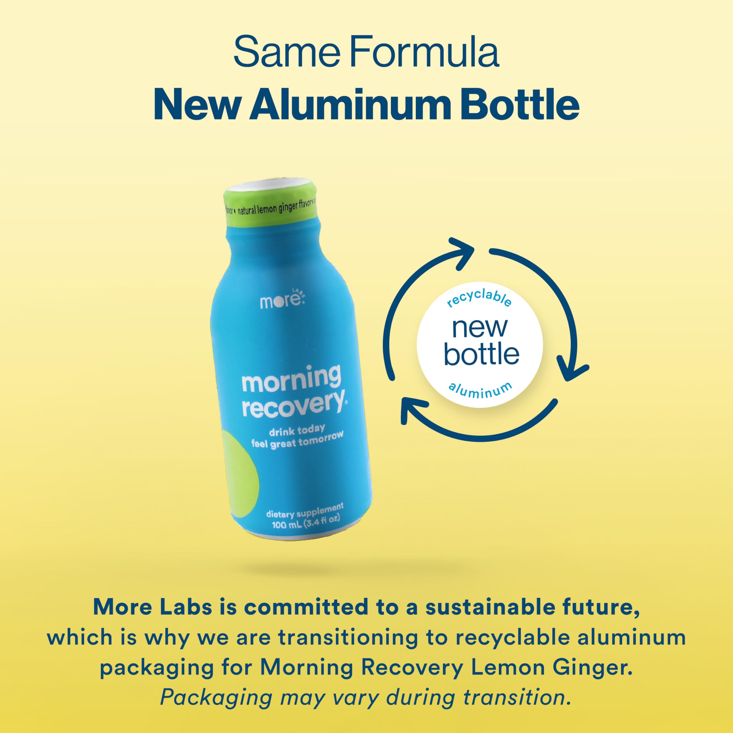 More Labs Morning Recovery – ingrédient chardon Marie pour un soutien végétal après consommation