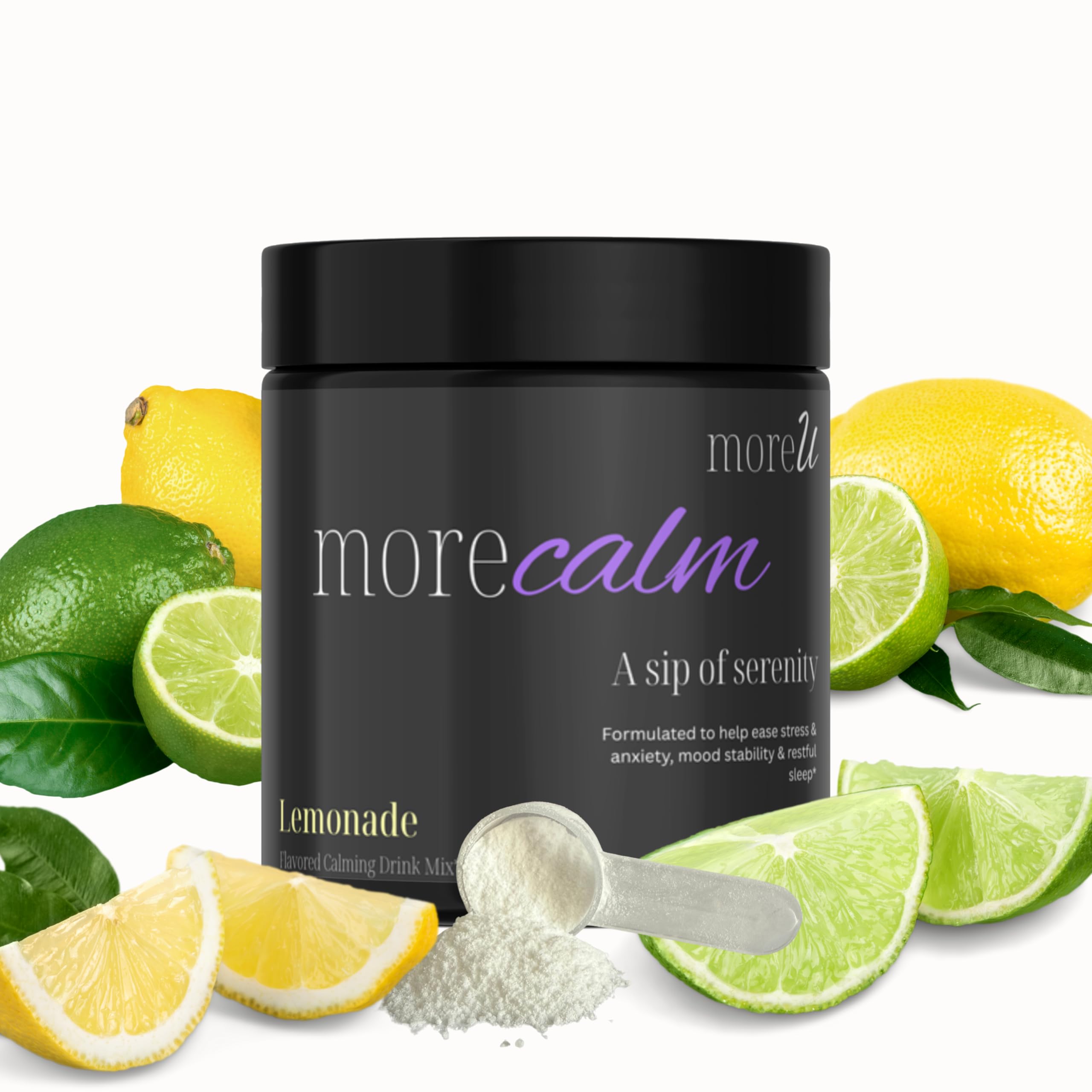morecalm poudre framboise-limonade, soutien calme et sommeil réparateur