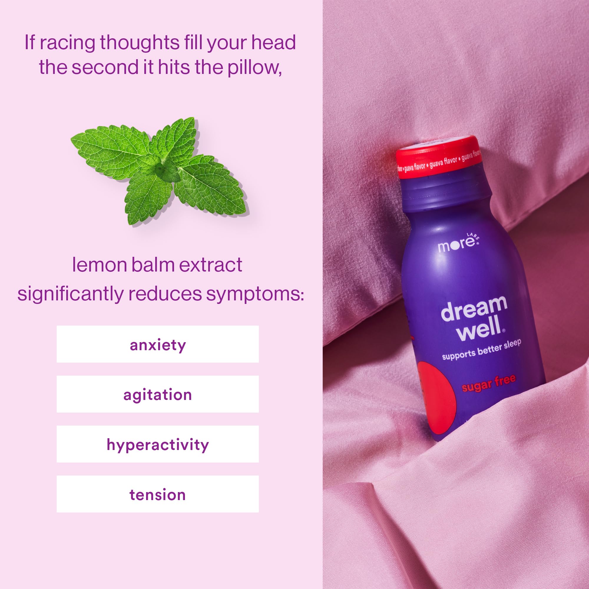 More Labs Dream Well – usage pratique avant le coucher.