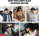 Morelax cadeau détente: masque et écouteurs pour relaxation à domicile.