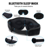 Morelax masque-sommeil 3D contours : adaptation dormeurs côté