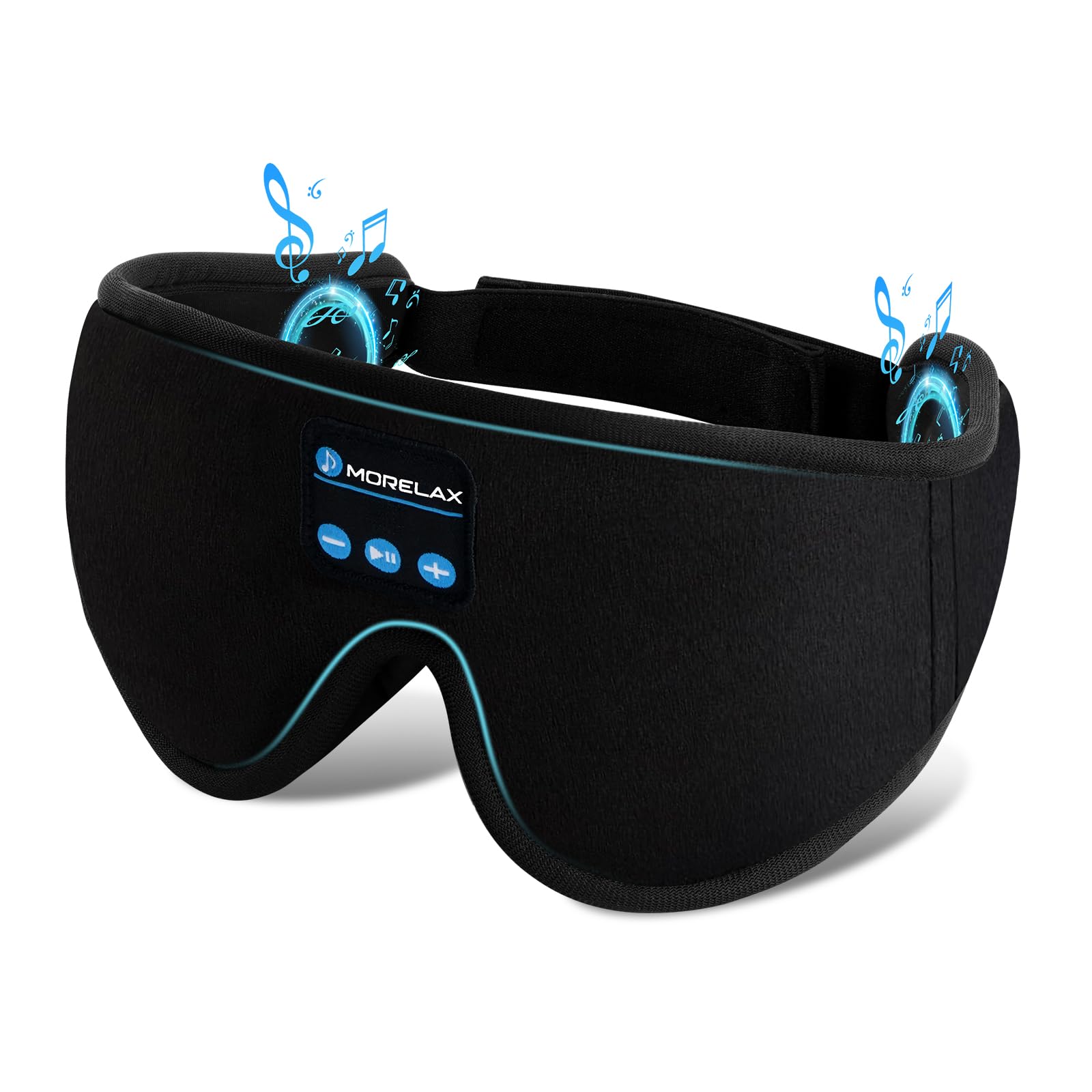 Morelax masque-sommeil avec écouteurs BT : confort et immersion sonore