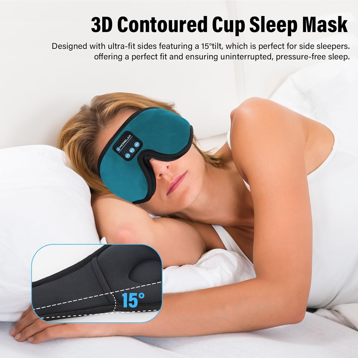 Morelax masque sommeil son stereo haute fidelite et immersion