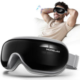 Morelax Masseur oculaire, vue de face noir, relaxation des yeux.