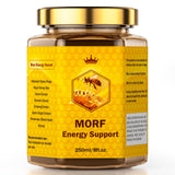 MORF Energy Support pâte Ajwa saveur extra, énergie naturelle prête à déguster.