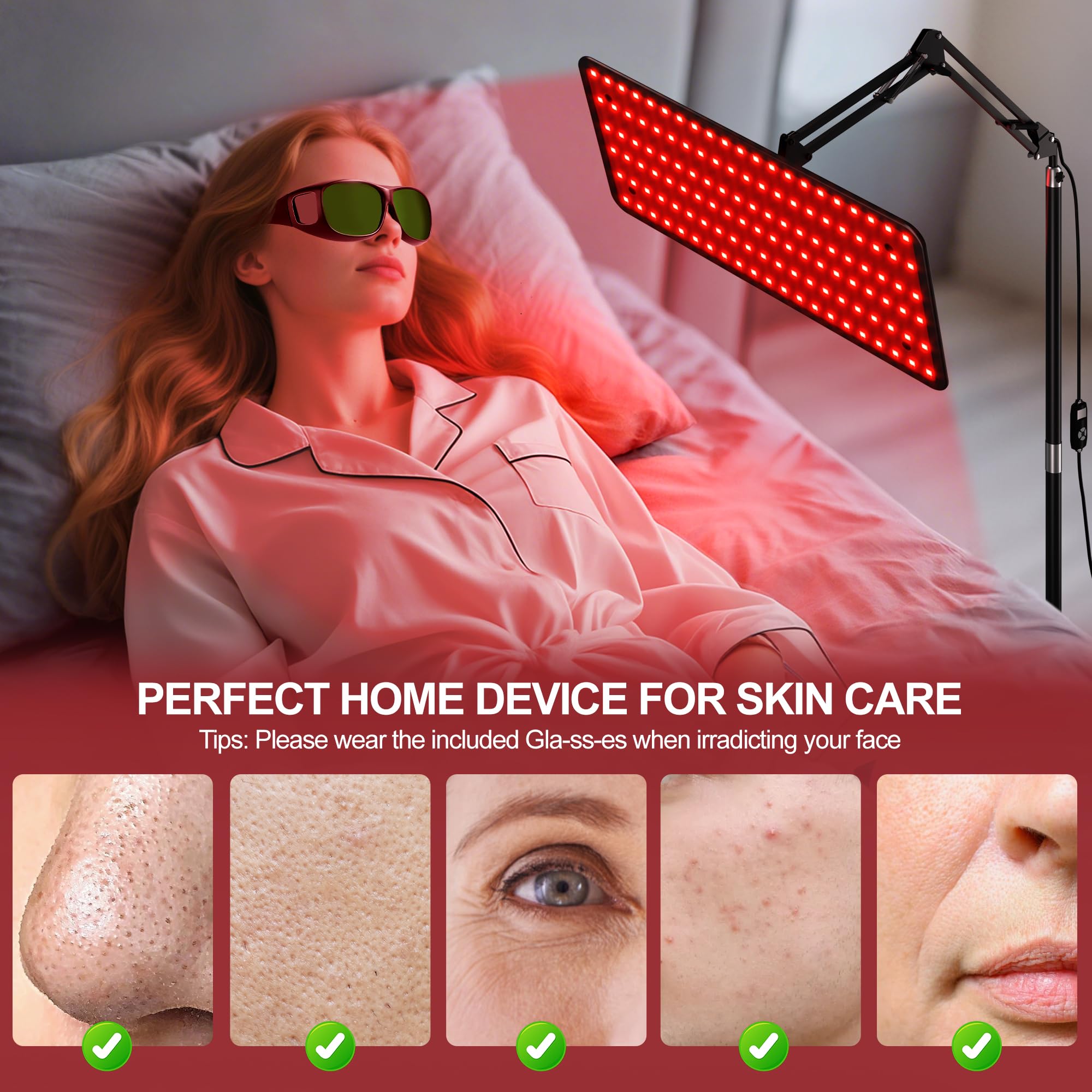 Morfone rayon infrarouge 940nm sur le corps, chaleur confortable et enveloppante.