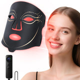 Morfone masque lumière rouge visage pour revitaliser la peau à domicile.
