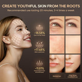 Morfone masque massage et brillance ajustable pour le confort facial.