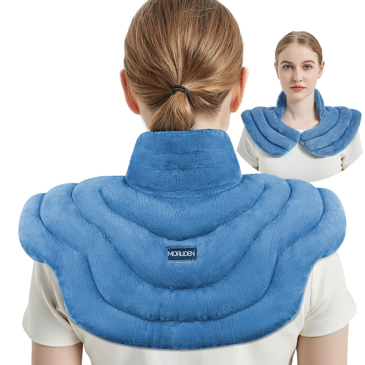 MORLIDEN coussin chauffant autour du cou et des épaules, chaleur douce.