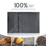 Coussin MORLIDEN 8x12 po gris, format pratique pour zones ciblées.