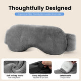 Masque MORLIDEN pour les yeux pour dormir, obscurité totale et repos.